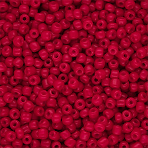 Rocailles 8/0 (3mm) Red
