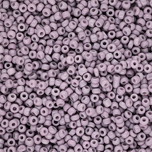 Rocailles 12/0 (2mm) Dusty mauve purple