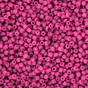 Rocailles 12/0 (2mm) Hot pink