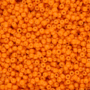 Rocailles 12/0 (2mm) Orange