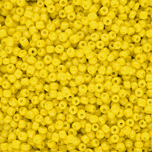 Rocailles 12/0 (2mm) Yellow