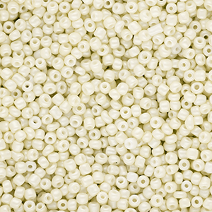 Rocailles 12/0 (2mm) Off white