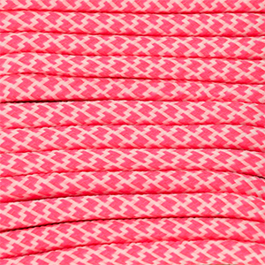 Musthave paracord 6.5mm Neon coral pink