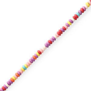 Keramiek kraal rondelle Multicolour