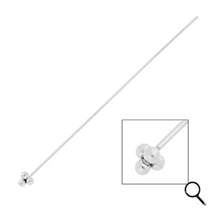 BY31&reg; Benodigdheden van Stainless steel Roestvrij staal (RVS) nietstiften with spheres 70mm Silver