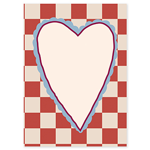 BY31&reg; Kaartjes voor sieraden heart Cr&egrave;me-red-bordeaux red-light blue