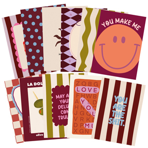 BY31&reg; Kaartjes voor sieraden assorted Multicolour