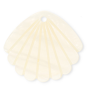 Schelp hanger special scallop White
