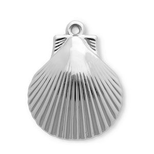 Acryl hangers shell Silver