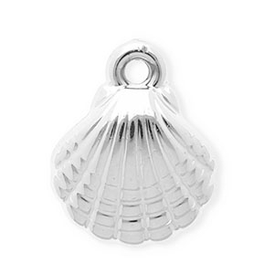Acryl hangers shell Silver