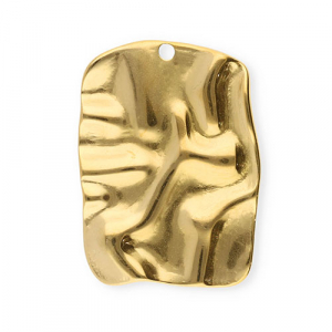 Bedels van Stainless steel Roestvrij staal (RVS) rectangle Gold