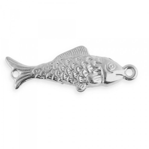 Benodigdheden van Stainless steel Roestvrij staal (RVS) tussenstuk fish Silver