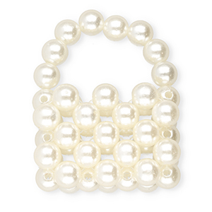 BY31&reg; Statement hangers handbag Off white