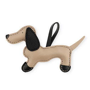 Statement hangers dachshund Light brown-black