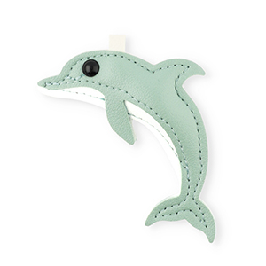 Statement hangers dolphin Greenish grey-white-black
