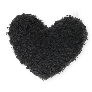 Statement hangers heart Black