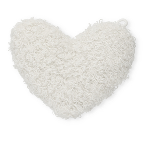 Statement hangers heart White