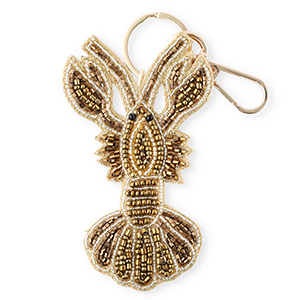 Sleutelhangers lobster Gold-antique gold-bronze