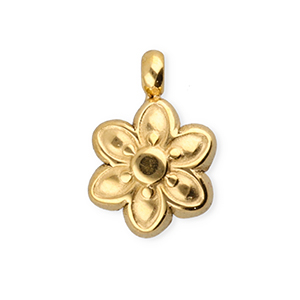 BY31&reg; Bedels van Stainless steel Roestvrij staal (RVS) flower Gold
