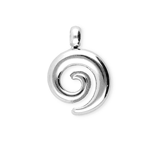 BY31&reg; Bedels van Stainless steel Roestvrij staal (RVS) spiral Silver
