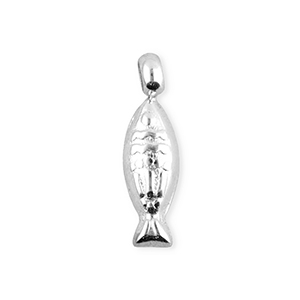 BY31&reg; Bedels van Stainless steel Roestvrij staal (RVS) fish Silver