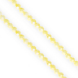 Facet kralen top quality round 4mm Yellow-AB coating