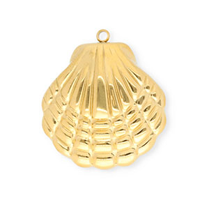 Bedels van Stainless steel Roestvrij staal (RVS) shell Gold