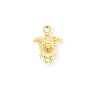Benodigdheden van Stainless steel Roestvrij staal (RVS) tussenstuk turtle Gold