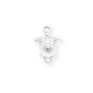 Benodigdheden van Stainless steel Roestvrij staal (RVS) tussenstuk turtle Silver