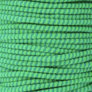 Gekleurd elastiek 2.3mm Green-blue