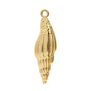 Bedels van Stainless steel Roestvrij staal (RVS) shell Gold