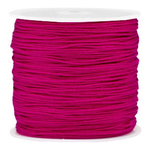 Draad macram&eacute; 0.8mm Violet red