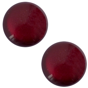 20 mm classic Polaris Elements soft tone shiny cabochon Royale aubergine
