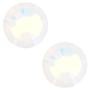 Swarovski Elements flat back SS20 (4.7mm) White opal