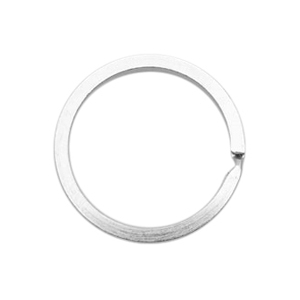 Sleutel hangers ring 25mm Antiek zilver