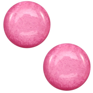 12 mm classic Polaris Elements cabochon Mosso shiny Peonia pink