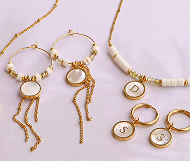 Schelp kralen special / schelp hanger