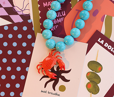 Kaartjes voor sieraden 
