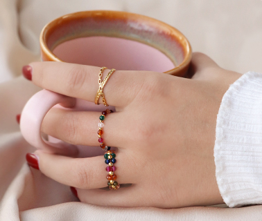 Kralen natuursteen 2mm