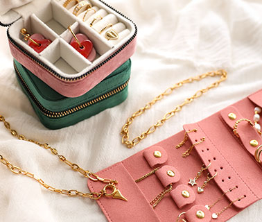 Just in! Sieraden reisetui en reisdoosje