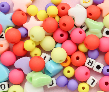 Just arrived! Nieuwe zomerse collectie acryl kralen 