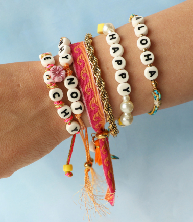 Just arrived keramiek letterkralen