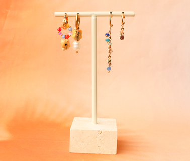 Nieuwe collectie handige sieraden displays