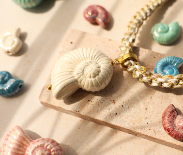 Just in: Grieks keramiek DQ schelp kralen