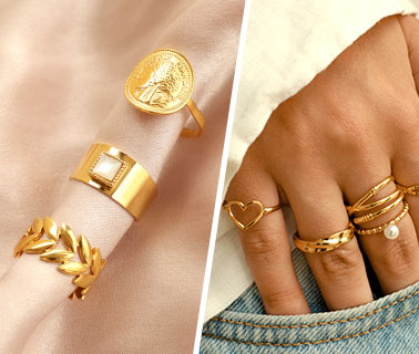 Yes nieuwe serie unieke stainless steel ringen