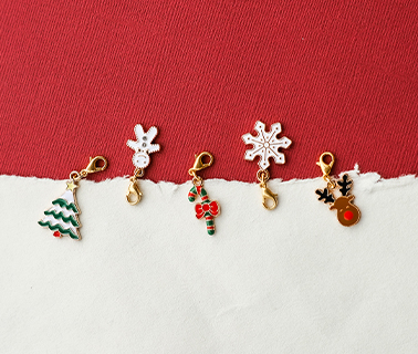 NEW! Prachtige metaal kerst bedels voor de feestdagen