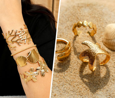 Stainess steel bangle armbanden en ringen