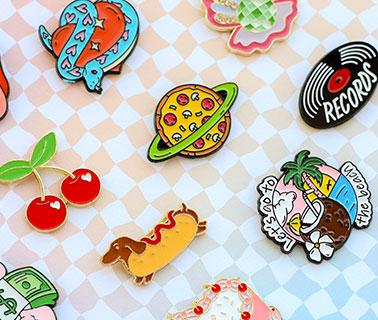 Nieuwe collectie pins