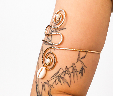 Just in: Metalen arm cuffs Just in: Metalen arm cuffs