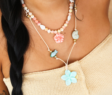 Nieuwe collectie schelp kralen 